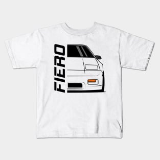 Front Racing Fiero Kids T-Shirt